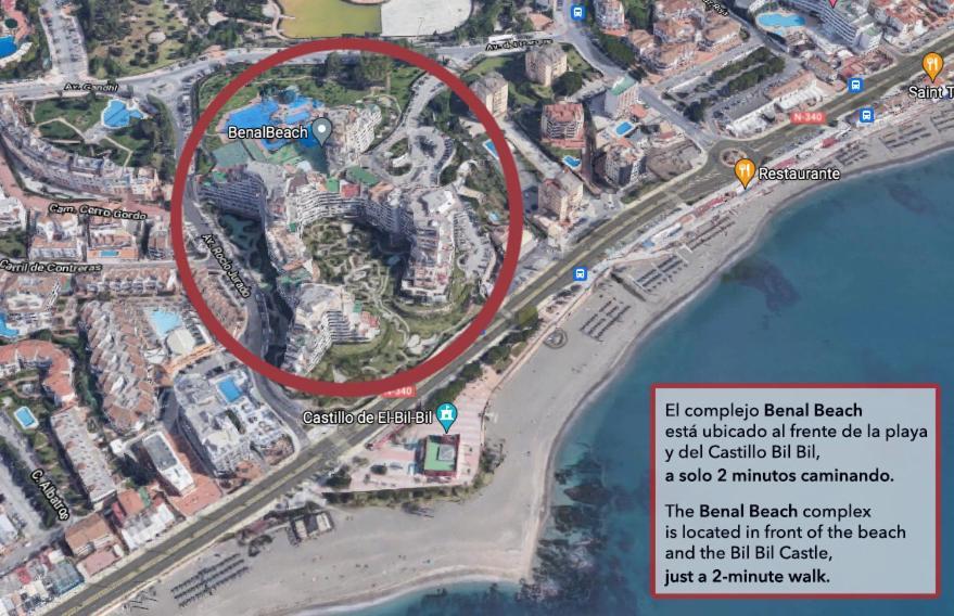 Apartment Benal Ii, Estudio Con Parque Acuatico Y Vistas Al Mar. Benalmadena